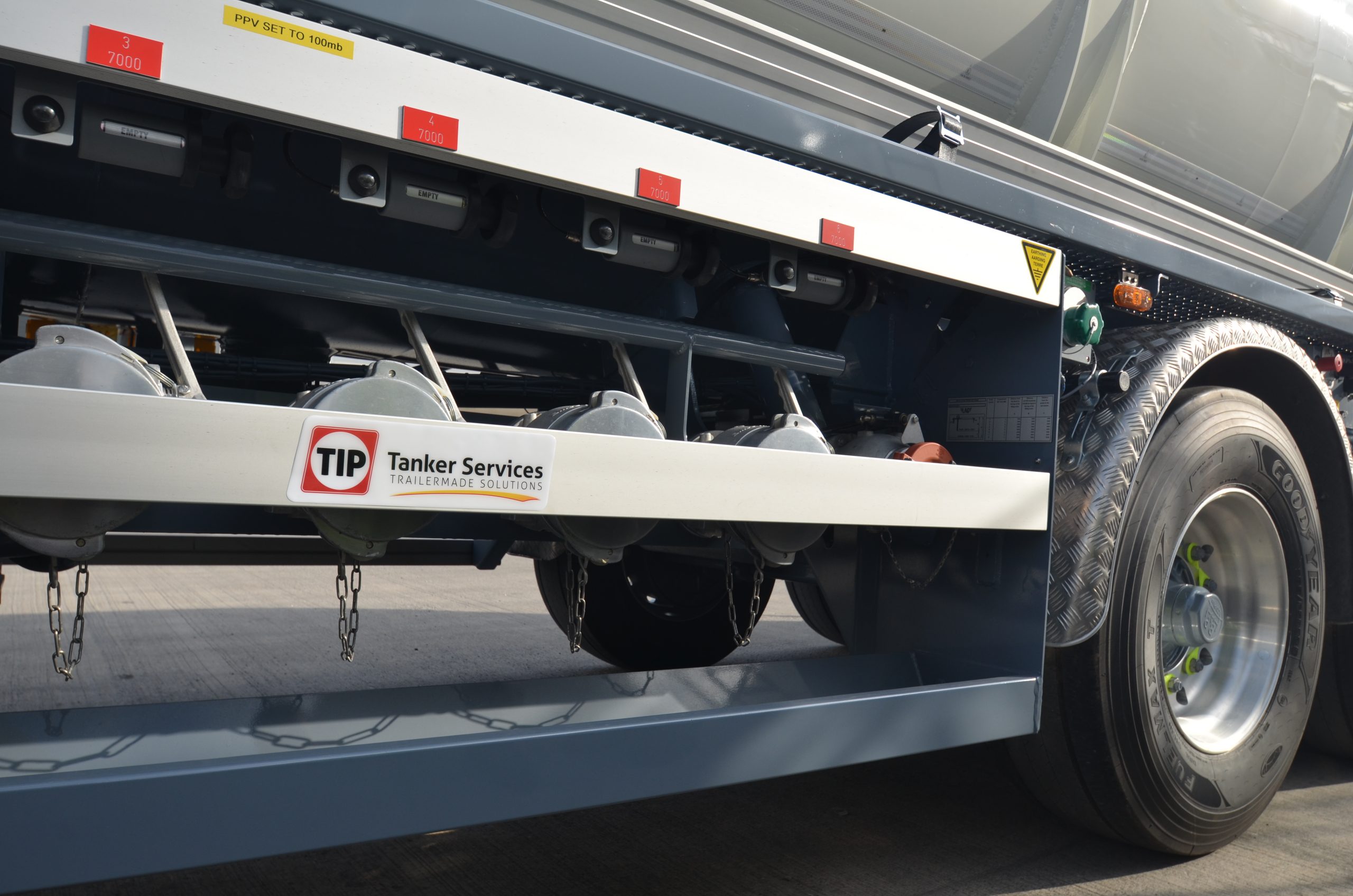 TIP Fuel Tanker Close Up